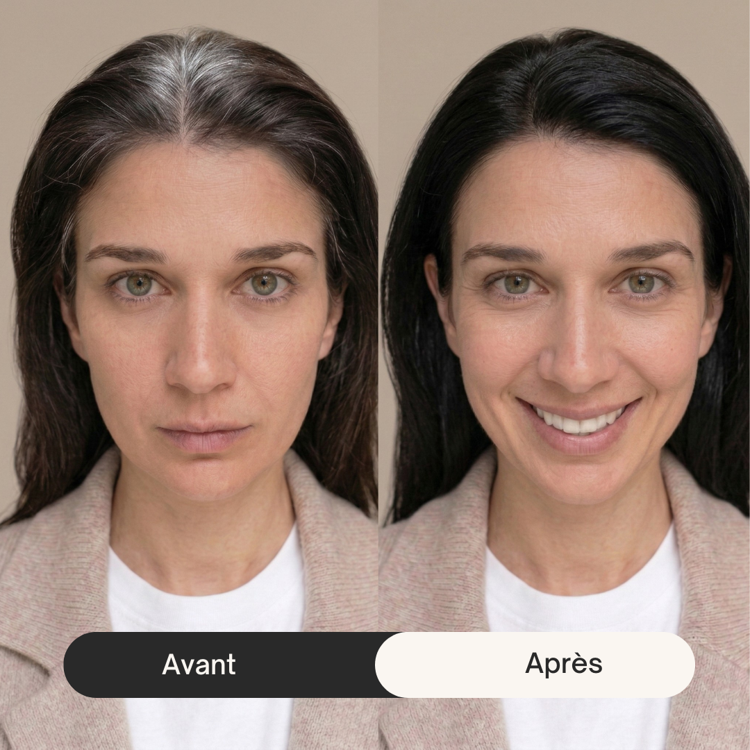 NoxHair - Shampoing Colorant Anti-Cheveux Blancs